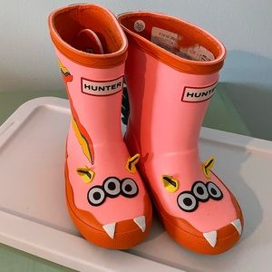 Toddler Hunter Monster Sea Coral Pink Boots Size 4 /5